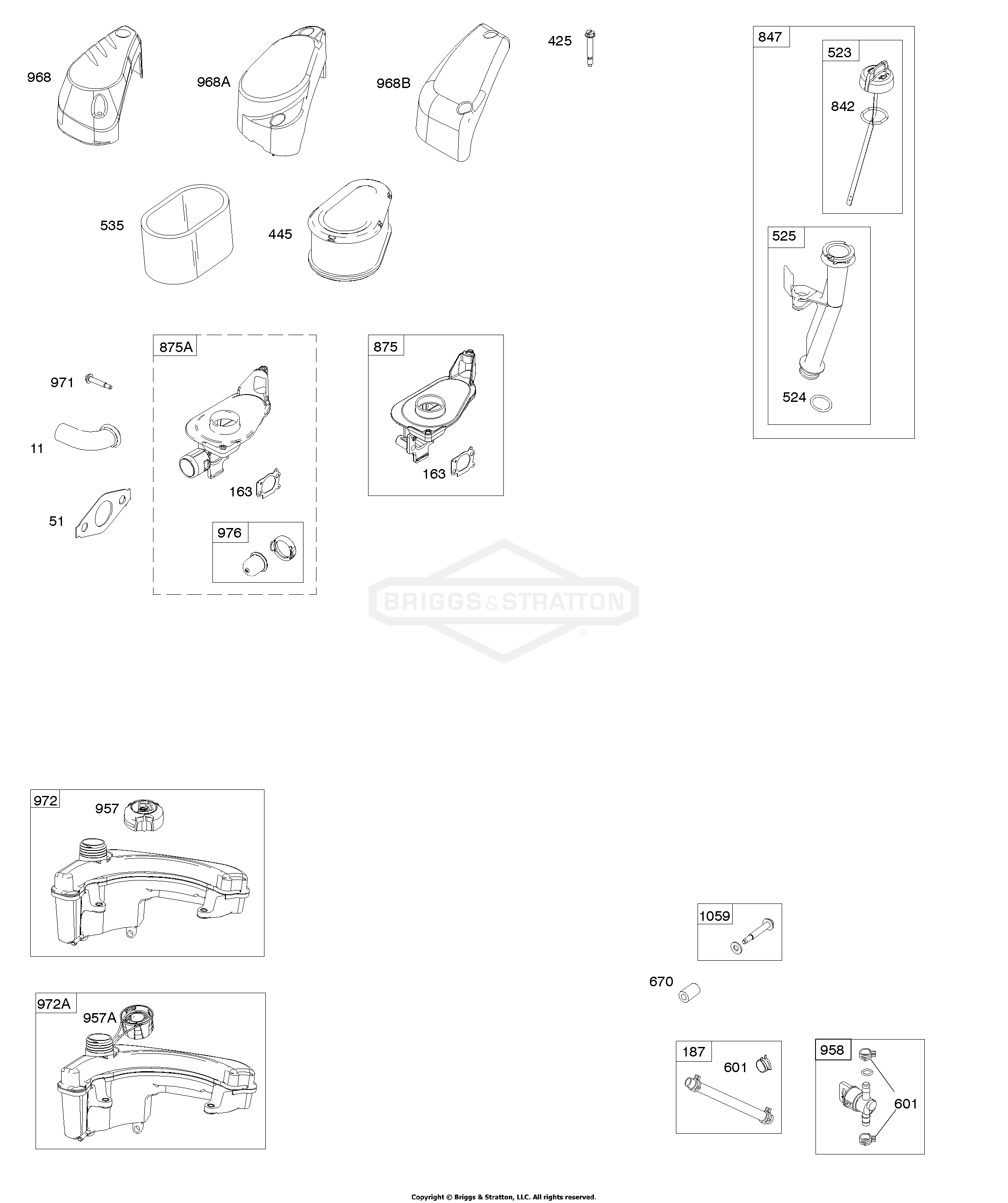 Briggs & Stratton 100607-0154-H8