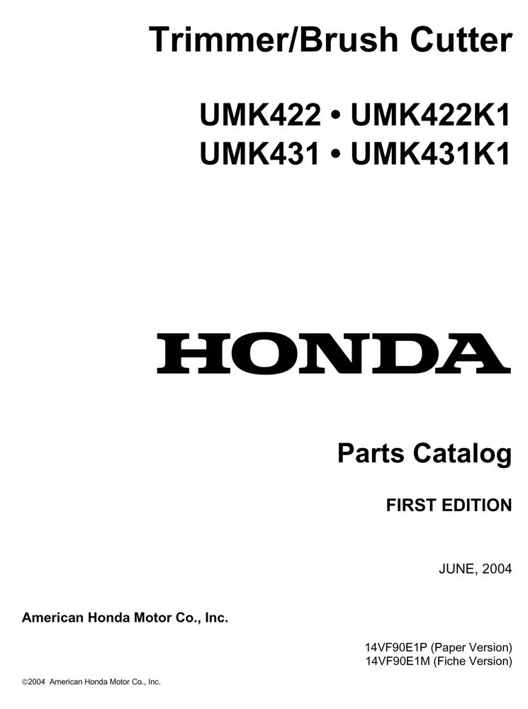 Honda UMK422K1 LNC