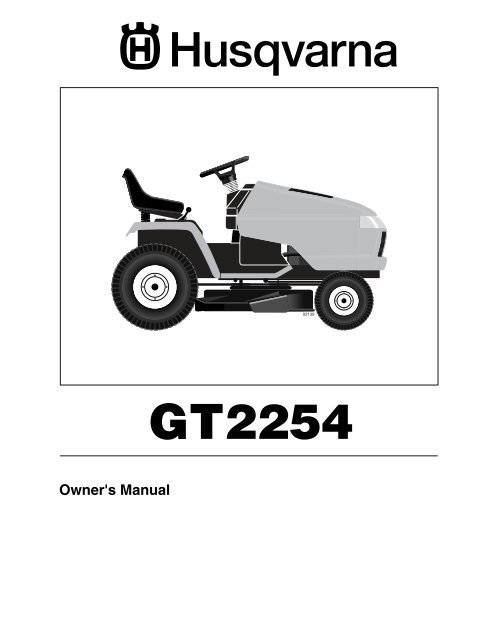 Husqvarna GT 2254 96025000202 2005 06