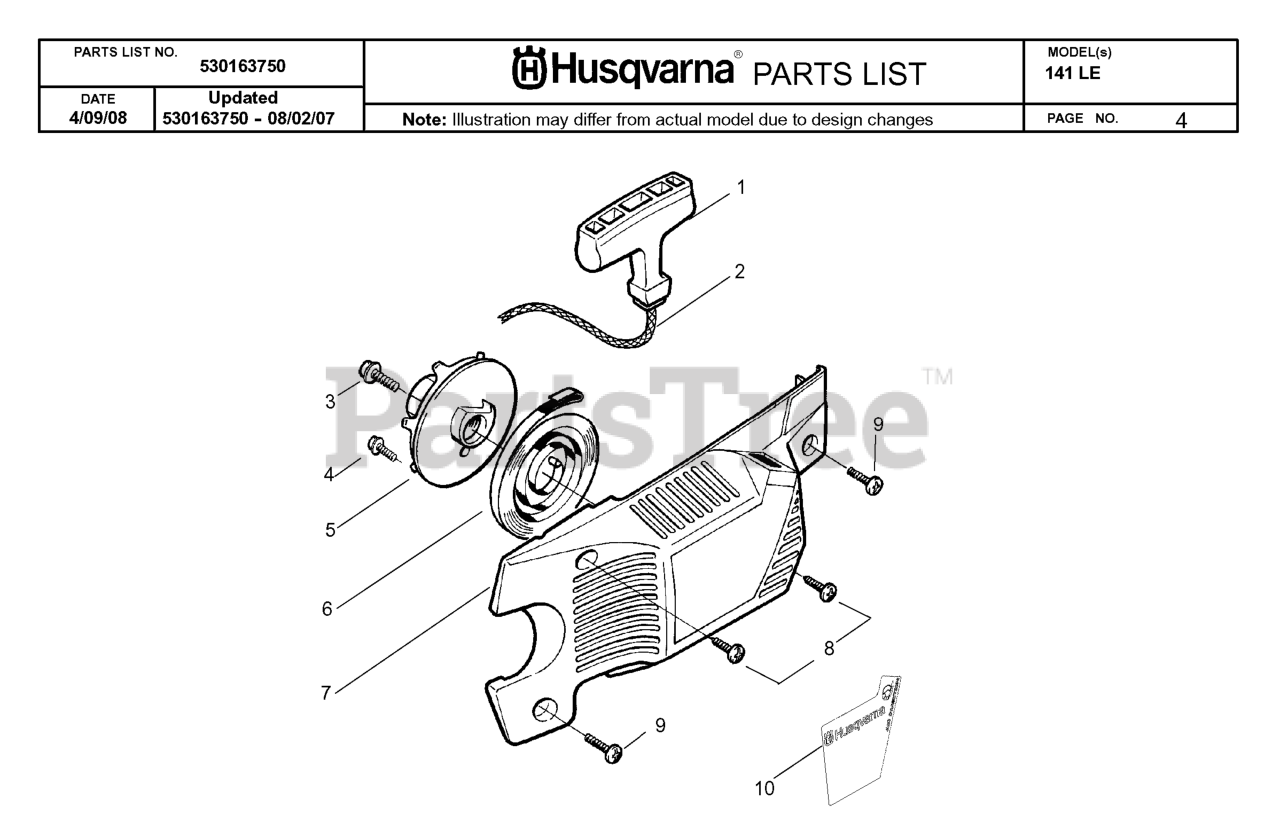 Husqvarna 141 LE 2008 06