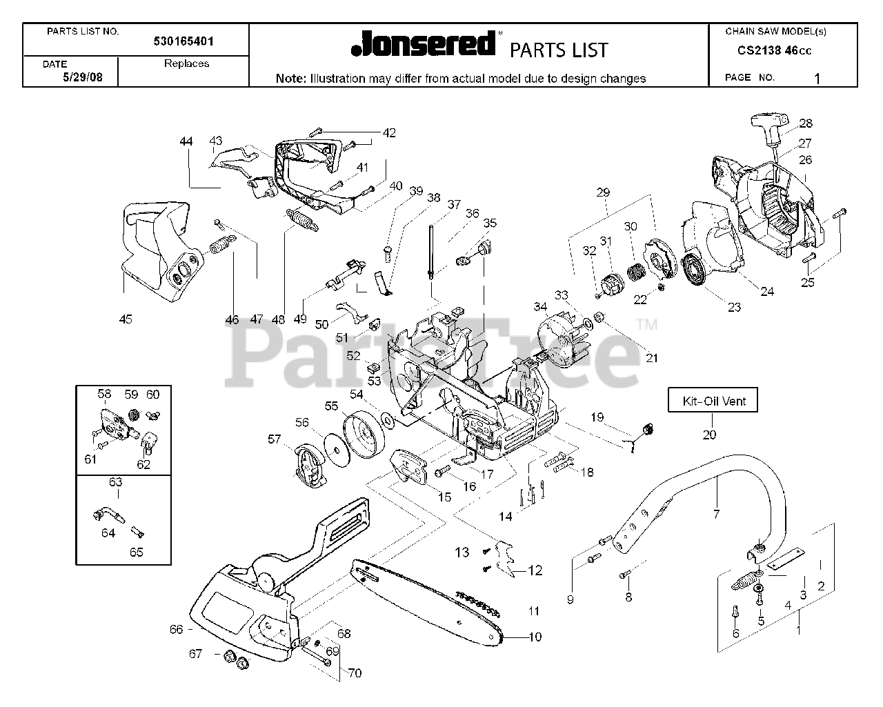 Jonsered CS2137 2009 02
