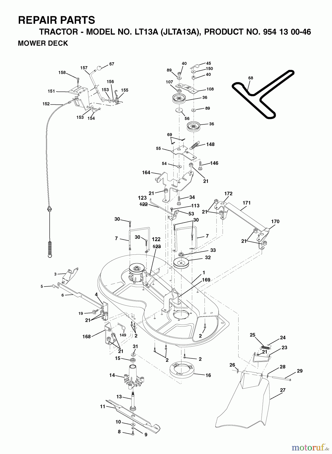 Jonsered LT13A-JLTA13A-954130046-2001-01