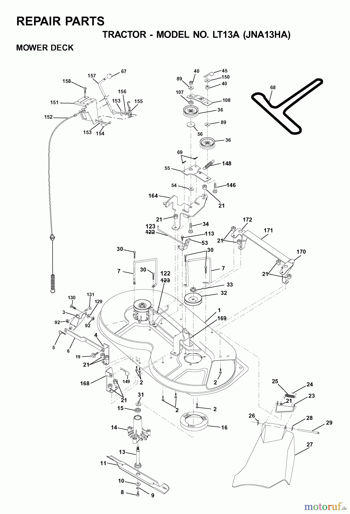 Jonsered LT13A-JNA13HA-2001-05