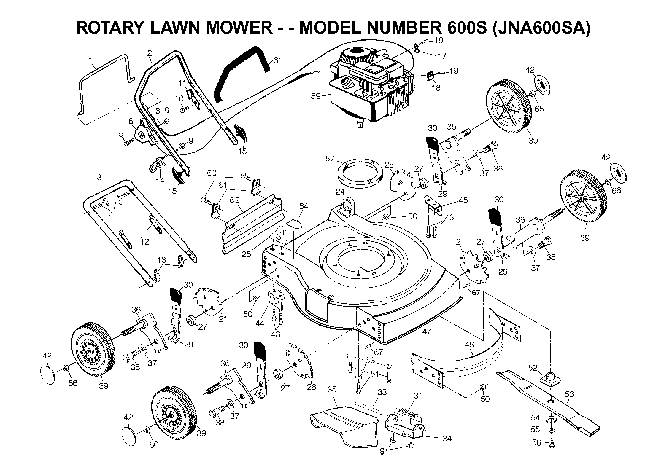 Jonsered 600S-JNA600SA-2003-01