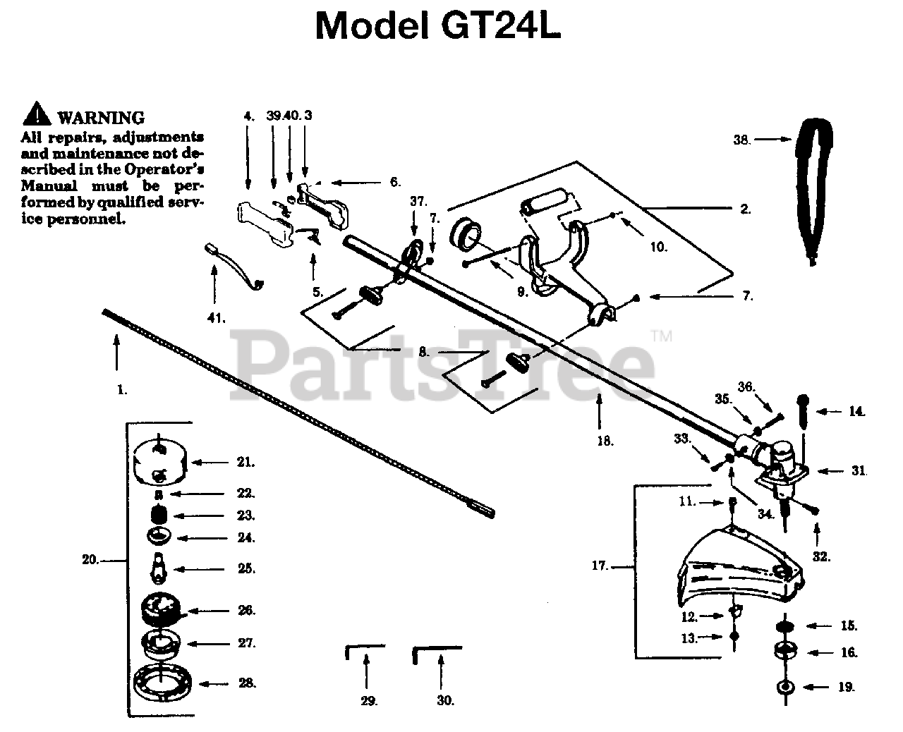 Jonsered GT22L-1995-05