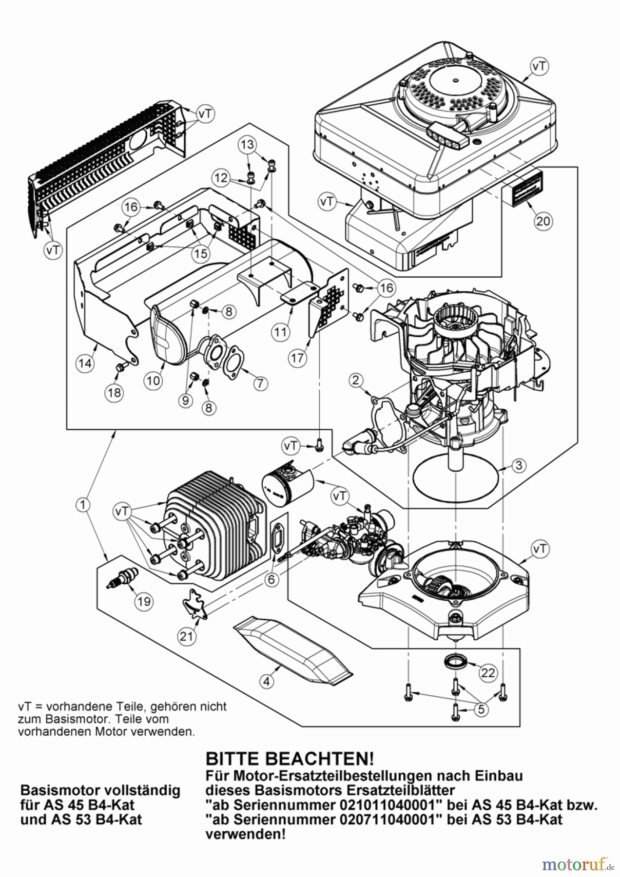 AS Motor AS 45 B4 KAT 021008050001