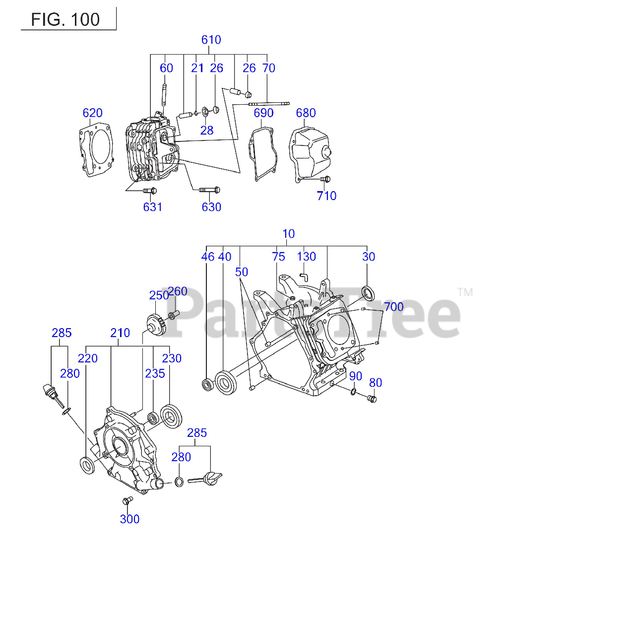 EX400 DS6100 SUBARU ENGINE FOR