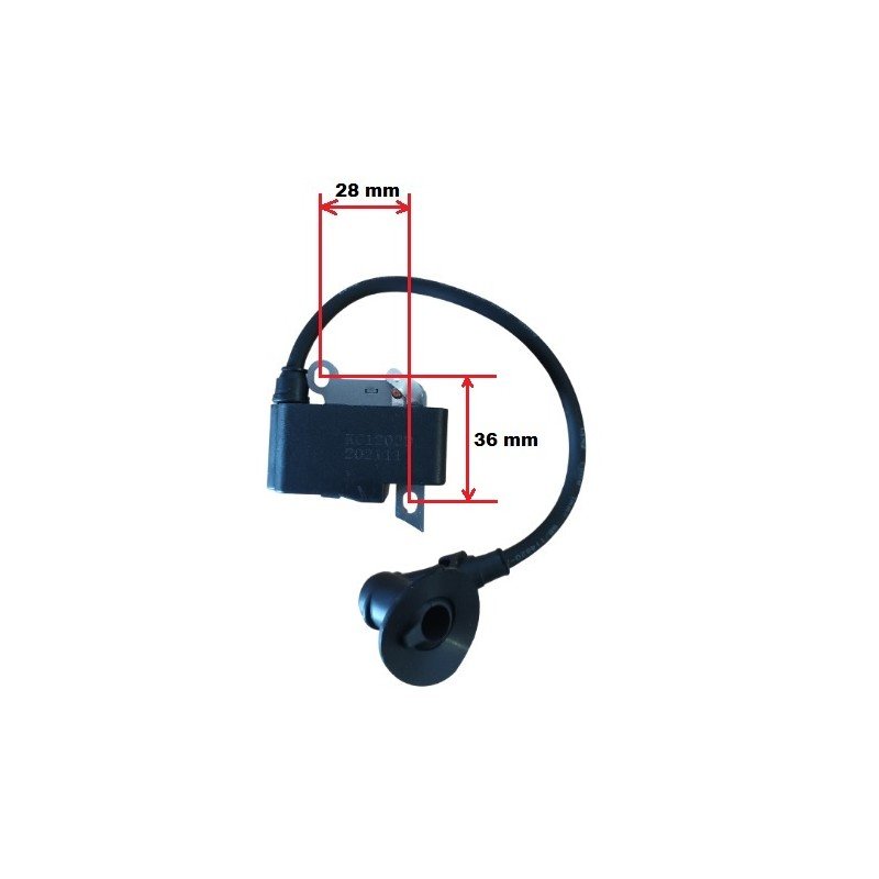 BOBINE ALLUMAGE TRONCONNEUSE STIHL MS661 - 1144-400-1301 - 11444001301 - 1144 400 1301