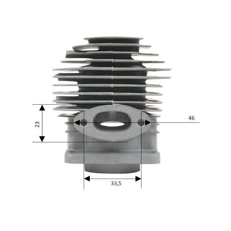 KIT CYLINDRE PISTON DEBROUSAILLEUSE MCCULLOCH  501424315 -   501 42 43-15- DIAMETRE 36MM