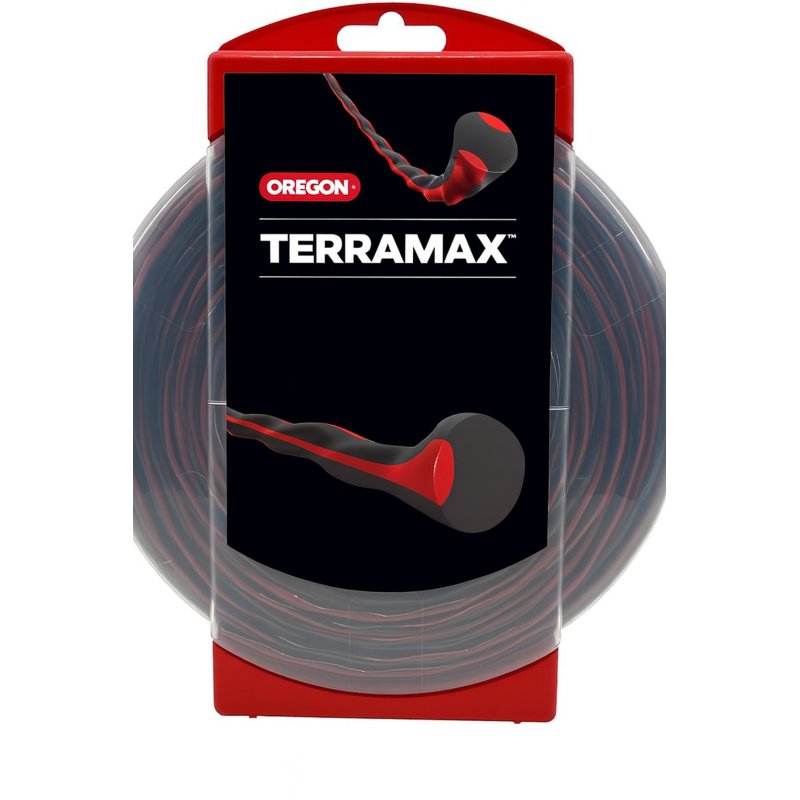 FIL NYLON DEBROUSSAILLEUSE OREGON TERRAMAX - 3.0MM - TUBE 50 BRINS DE 24CM - 636768
