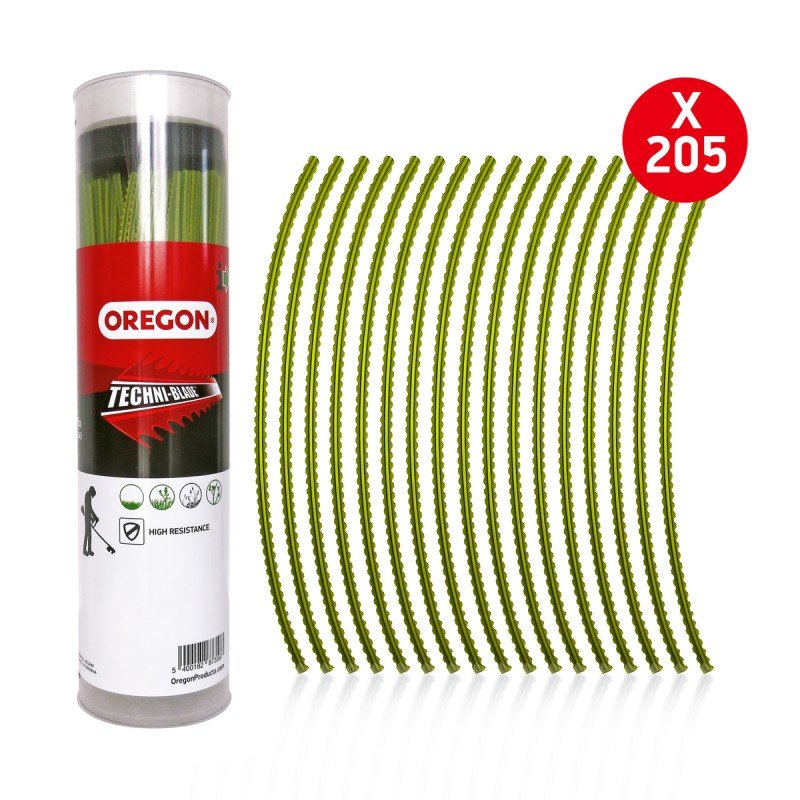 KIT TETE JET-FIT 111111 + 155 BRINS DE FIL OREGON TECHNIBLADE 7MM + 205 BRINS DE FIL OREGON TECHNIBLADE 6MM - 525242