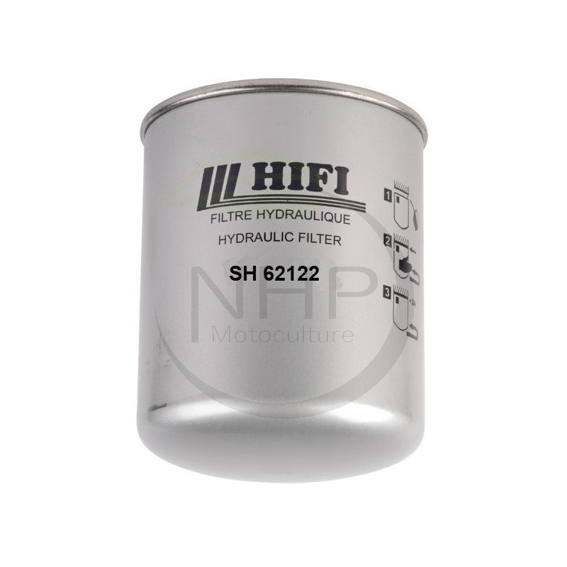 FILTRE A HUILE HIFI FILTER HYDRAULIQUE SH62122 - SH 62122