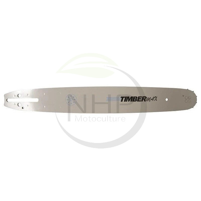 GUIDE CHAINE TRONCONNEUSE MCCULLOCH 20X POWER - 10-42 - 10-46 - 10-51 - CS410 - 45CM - .325 - 1.50 MM - .058 - 72 MAILLONS