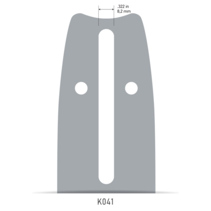 GUIDE CHAINE TRONCONNEUSE OREGON 160MLBK041 - 40CM - 16" - PAS 325 - JAUGE 1.3 MM - .050 - 66 MAILLONS - 66 ENTRAINEURS