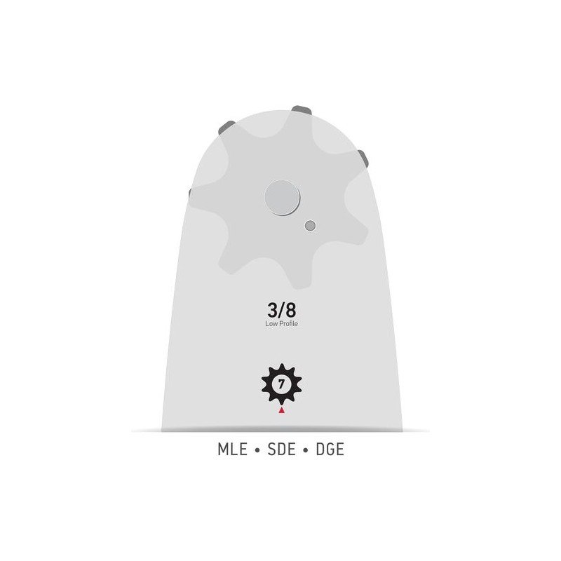 GUIDE TRONCONNEUSE MICRO-LITE 35 CM OREGON 144MLEA095 - 35CM - 14" - 3/8LP - .043 - 1.1MM - 52 MAILLONS - 52 ENTRAINEURS