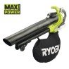 SOUFFLEUR ASPIRO-BROYEUR BRUSHLESS 36V MAX POWER - RYOBI - RBV36B