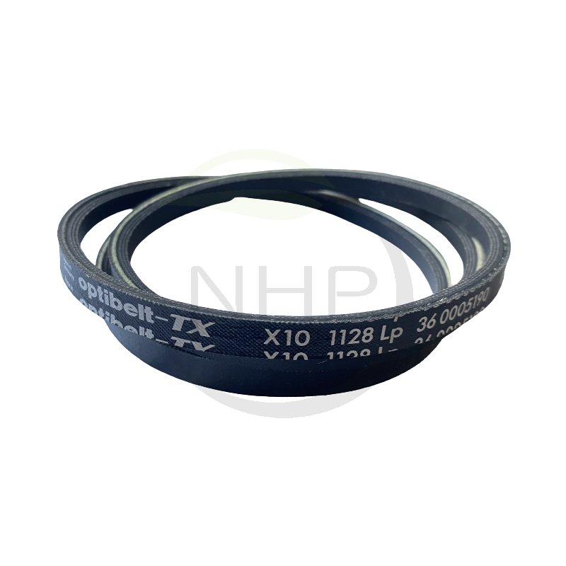 COURROIE MOTOBINEUSE ES67 OPTIBELT - X10 1128LP - EUROSYSTEMS 00360005190 - 36 0005190