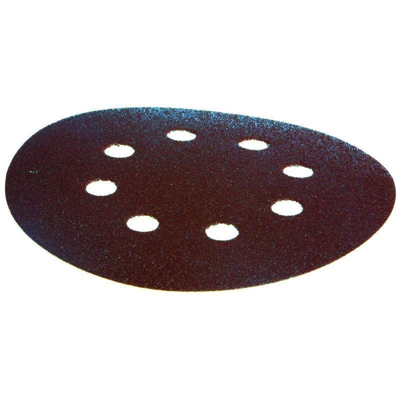 LOT DE 10 FEUILLES - DISQUE ABRASIF BOIS-METAL 125MM GRAIN 100 MAKITA P-43561