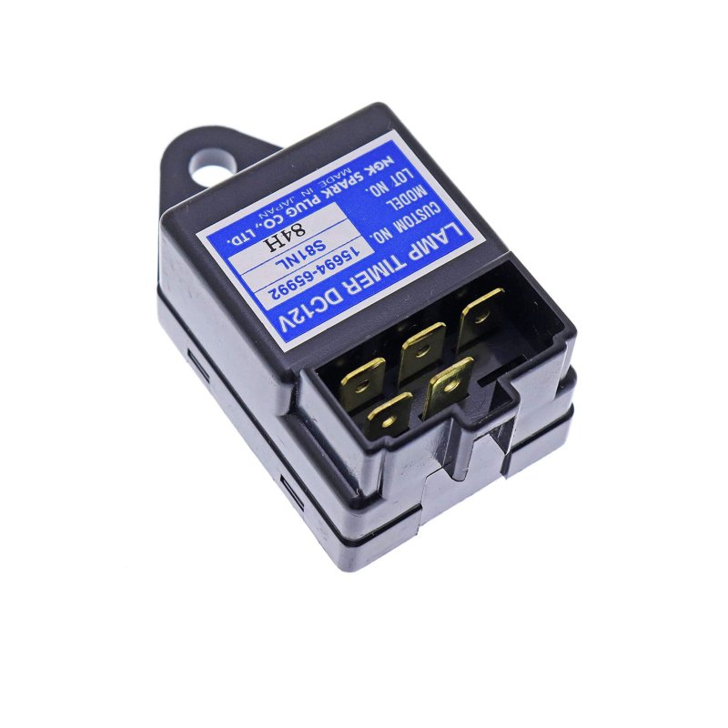 RELAIS TEMPORISATION PRECHAUFFAGE KUBOTA 15694-65992 - 1569465992 - 1569465990 - 1569465990