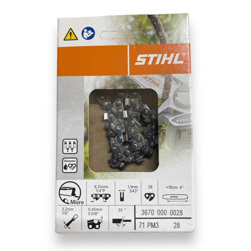 CHAINE SCIE DE JARDIN STIHL GTA 26 - STIHL 36700000028 - 3670-000-0028 - 3670 000 0028