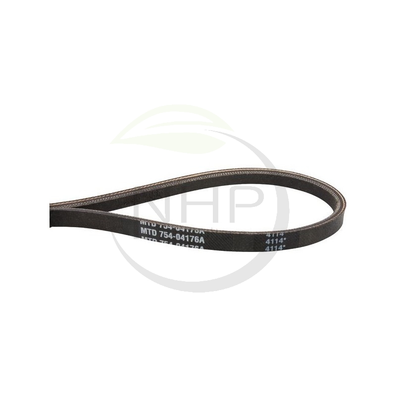 COURROIE TONDEUSE MTD - YARDMAN 754-04176A - 754-04176 - 754-04176A - 954-04176A - 75404176A - 95404176A