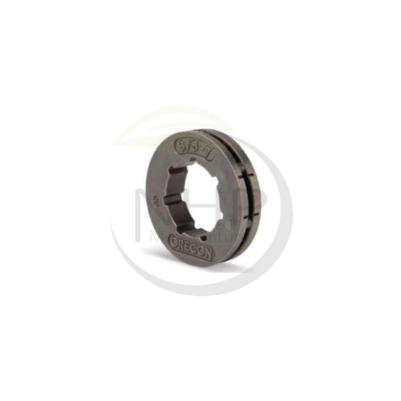 BAGUE PIGNON CHAINE TRONCONNEUSE OREGON 68210 - 3/8" - 7 DENTS - 7 CANNELURES