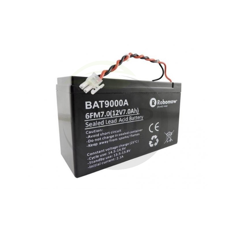 BATTERIE ROBOT TONDEUSE 12 VOLT - 7AH - ROBOMOW AZ111 - WOLF GARTEN MRK9101A - 5032-U3-0011