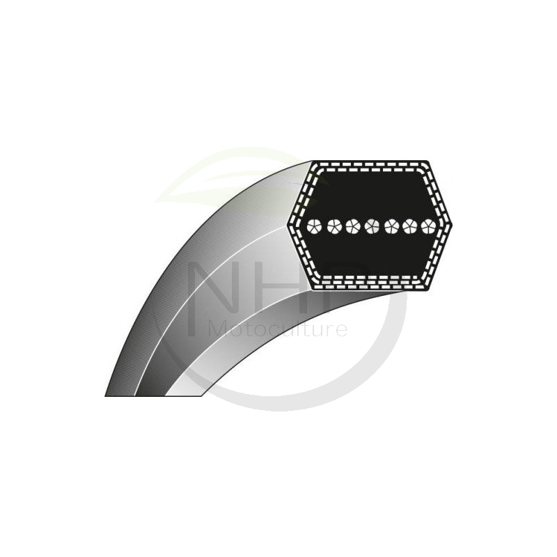 COURROIE TRACTEUR TONDEUSE MTD - YARDMAN - CUB CADET - MASTERCUT - BOLENS - GUTBROD 75404175 - 754-04175