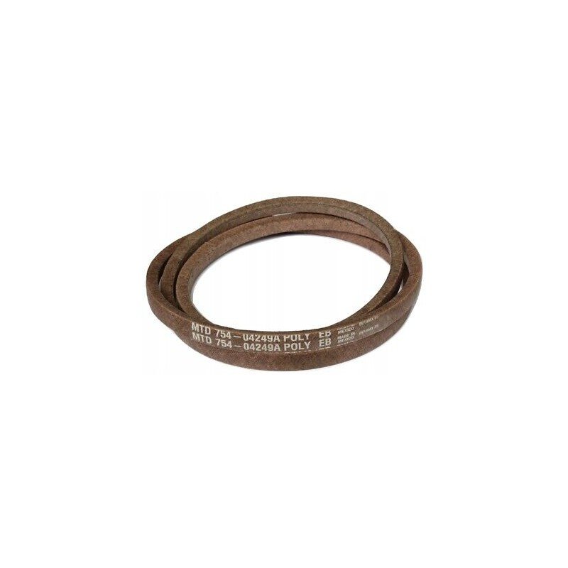COURROIE TRACTEUR TONDEUSE MTD - CUB CADET - GUTBROD - WHITE 754-04249 - 954-04249A