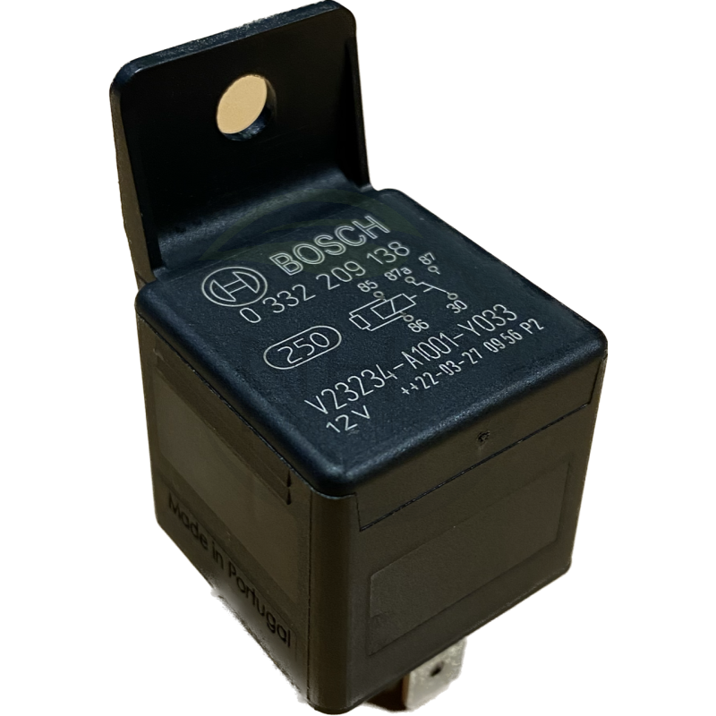 RELAIS TRACTEUR TONDEUSE JOHN DEERE LTR155 - LTR166 - AT75769 - BOSCH 0 332 209 138 - 0332209138