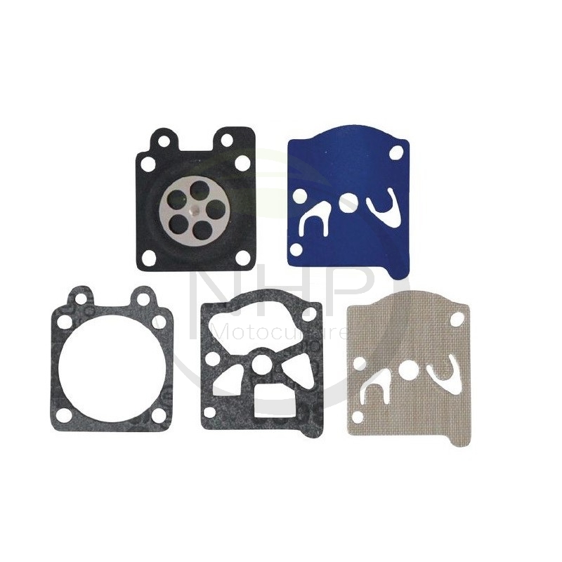 KIT REPARATION MEMBRANES CARBURATEUR WALBRO D10-WTE - D10WTE - D10 WTE - STIHL 11400071004 - 1140-007-1004 - HUSQVARNA 515999601